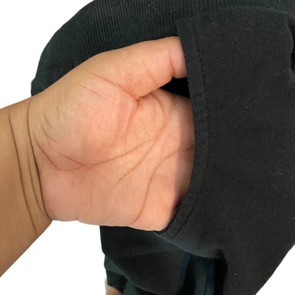 Friends The Television Series Sweatpants‎ Cropped Joggers Black Graphic Size XS - Picture 9 of 9